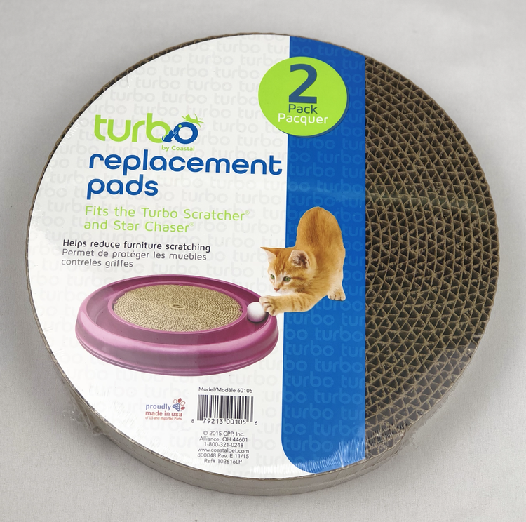 Turbo Scratcher Replacement Scratch Pad | 2pk