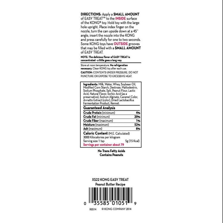 Kong Kong | Stuff'N Easy Treat Peanut Butter 8oz