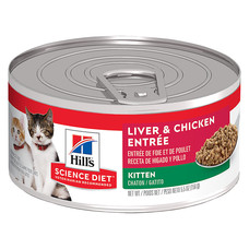 Hills Pet Nutrition Hills | Feline | Wet | Kitten | Chicken & Liver Entree | 5.5oz