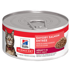 Hills Pet Nutrition Hills - wet - feline - adult 1-6  savory salmon - 5.5 oz