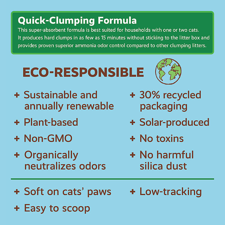 Naturally Fresh - litter - quick clumping - 10 lbs