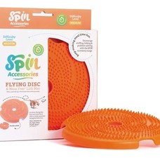 PetDreamHouse  | Lick Mat and Frisbee | Orange