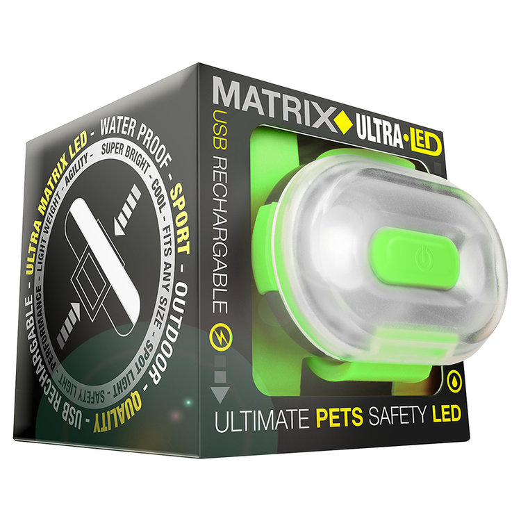 Matrix Ultra LED Pet Light - Green
