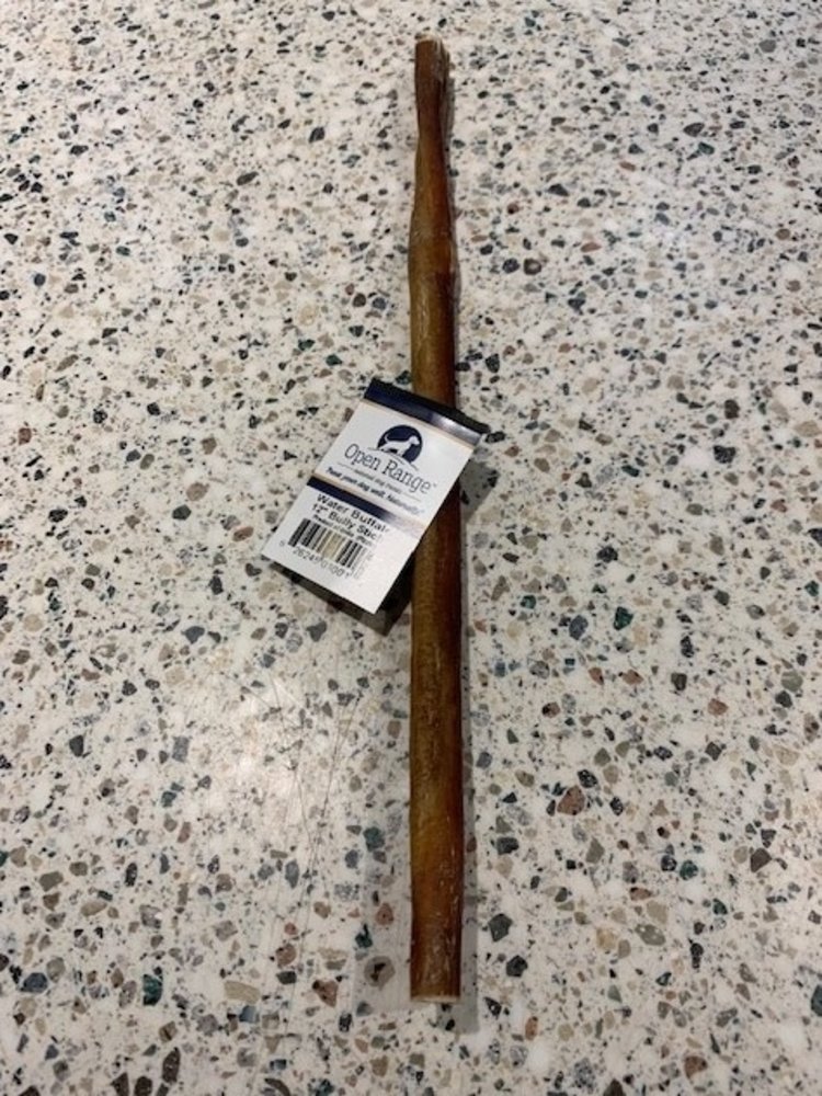 Open Range | Water Buffalo Bully Stick | 11"-12"