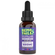 Hemp4Tails | Hemp Seed Oil | Medium Breed | 600mg/30ml