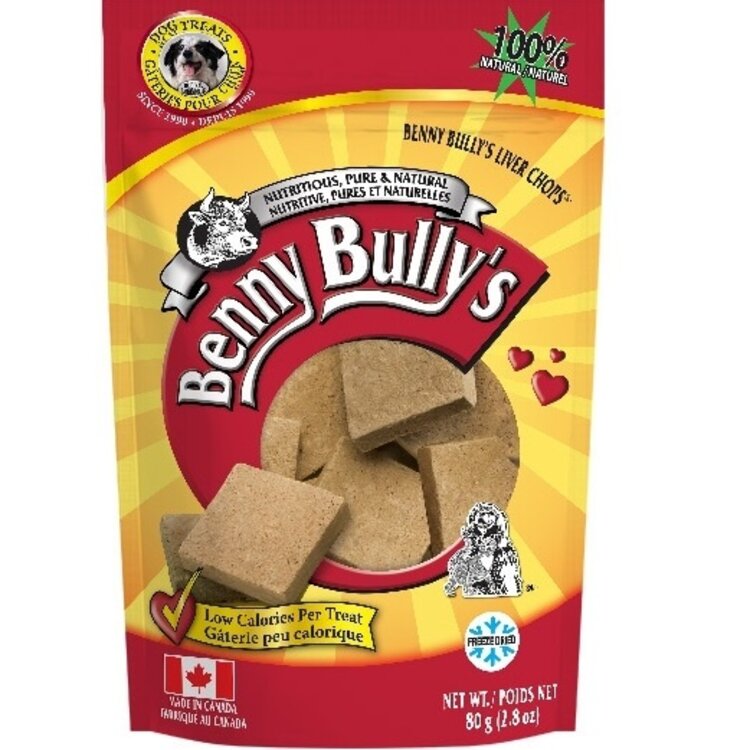 Benny Bully Liver Chops | 80g