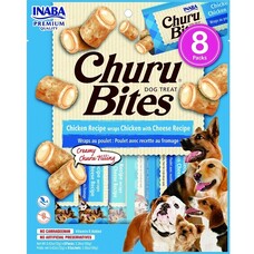 Inaba | Canine Churu Bites | Chicken with Cheese| 8pk