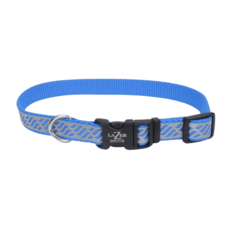 LazerBrite | Reflective Collar | Blue | 1x18"-26" | L