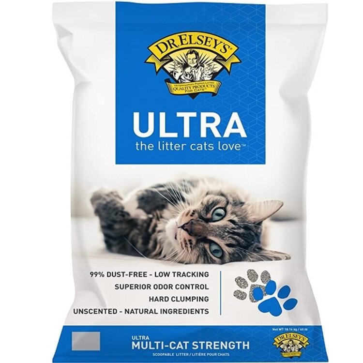 Dr. Elsey clumping litter 40 lb.