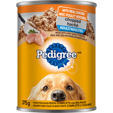 Pedigree - wet - canine - chopped ground chicken dinner - 375g