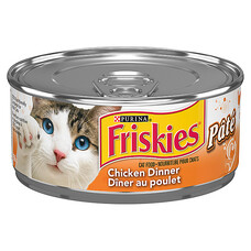 Purina  Friskies | Feline | Wet | Chicken Dinner Pate | 156gm
