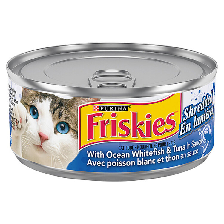 Purina Friskies | Feline | Wet | Shredded Whitefish & Tuna in Sauce | 156gm