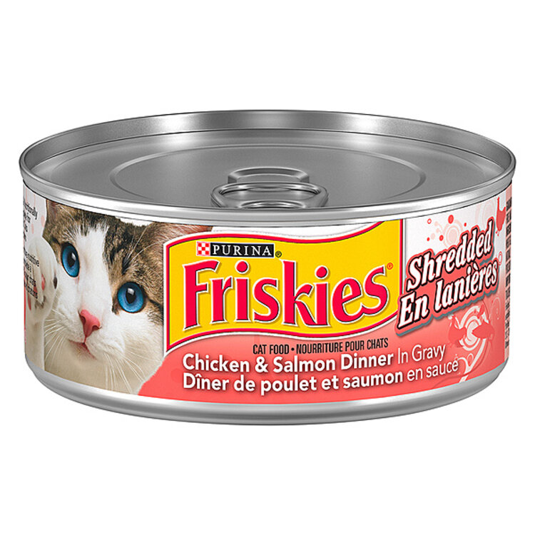 Purina Friskies | Feline | Wet | Shredded Chicken & Salmon in Gravy | 156gm