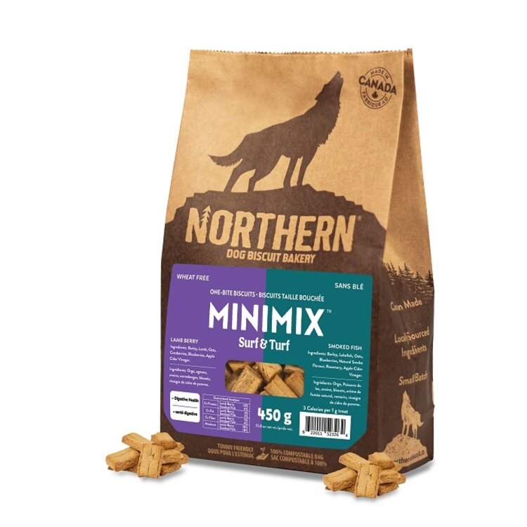 Northern | Mini Biscuit | Surf&Turf LambBerry and Fish | 450g