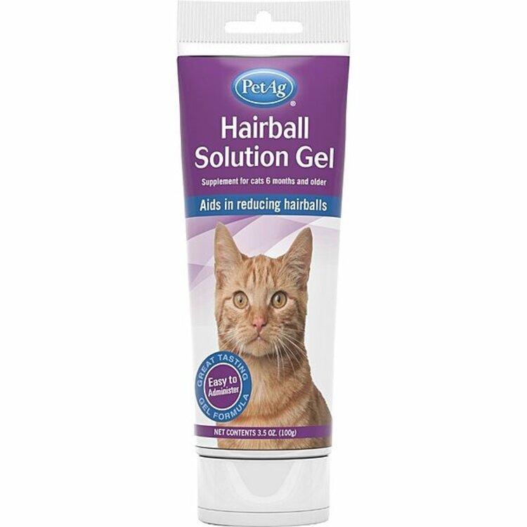 Pet-AG | Hairball Solution Gel | 3.5oz