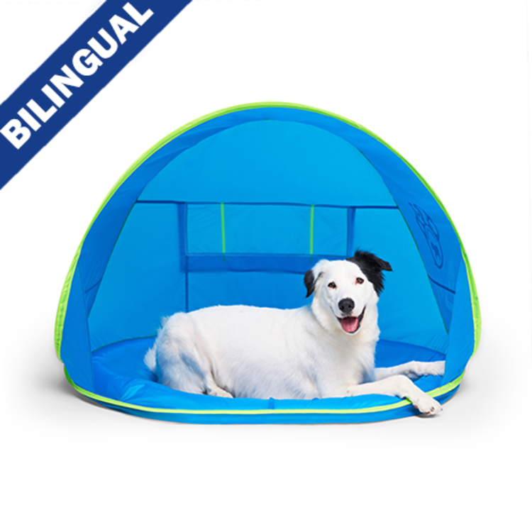 Canada Pooch - cooling station canopy with pool