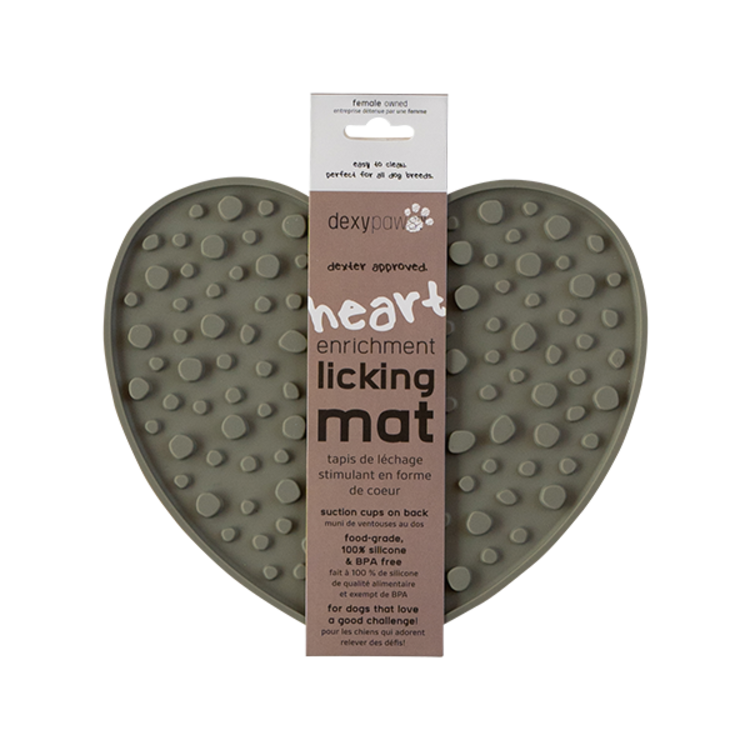 Dexypaws | Lick Mat | Heart