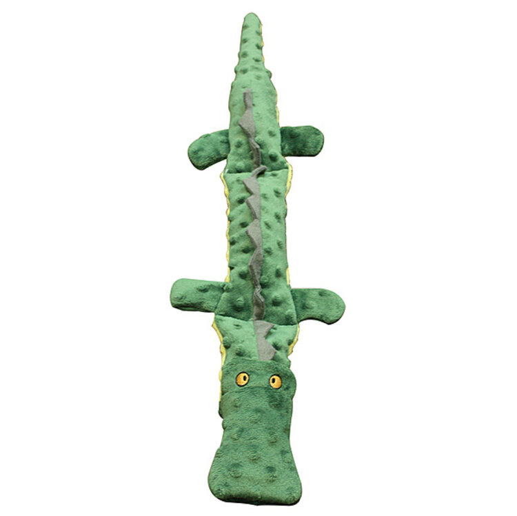Spot - Skinneeez Extreme - crocodile - 3 squeakers - 25"