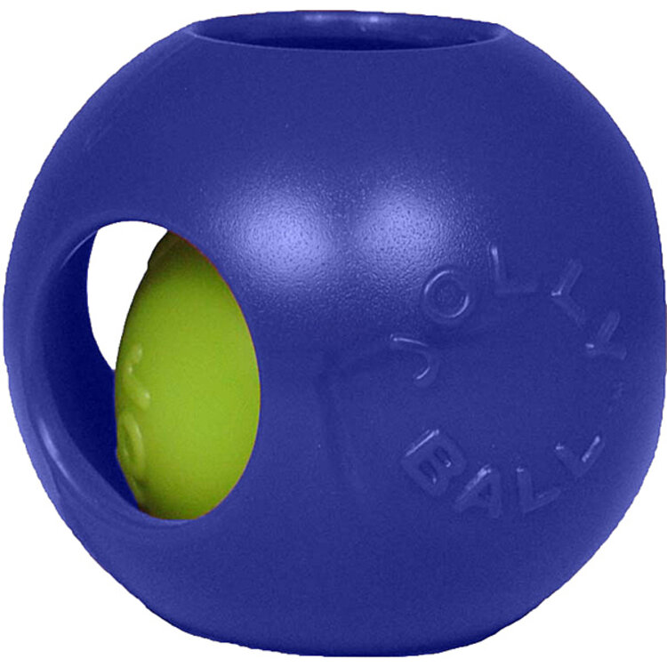 Jolly Pets | Teaser Two-In-One Ball Blue | 4.5"