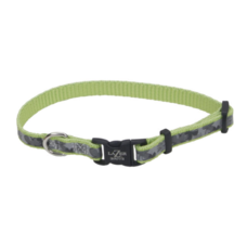 LazerBrite | Reflective Collar | Shamrocks | XSmall | 3/8x8-12