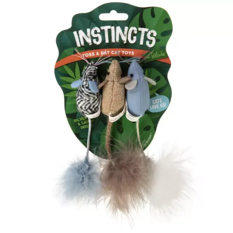Instincts Caravan Mice 3 pk.