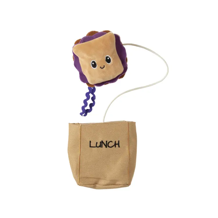Quirky PB & J hide a toy