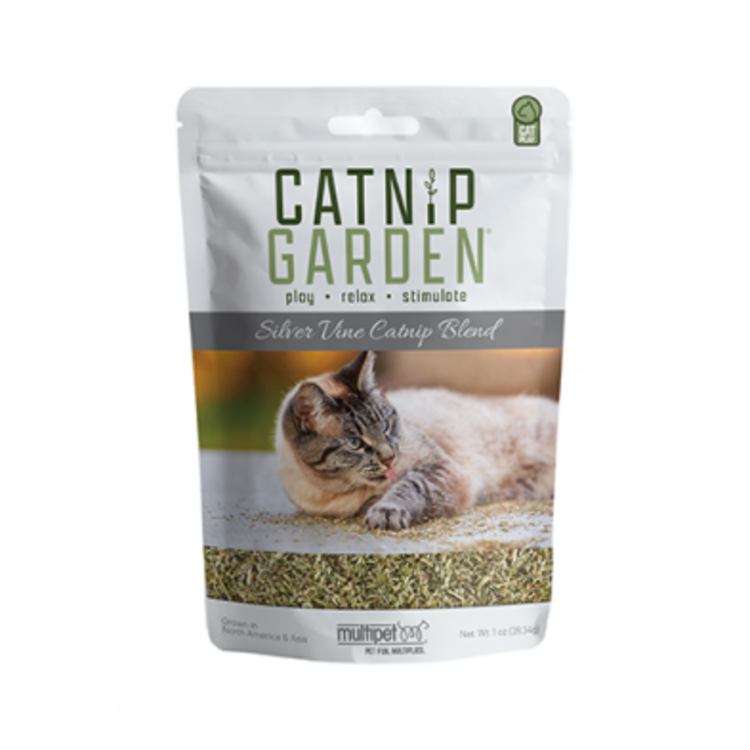 Multipet - Catnip Garden - silvervine/catnip blend - 1 oz.