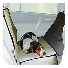 K & H Deluxe Car Seat Saver - Tan