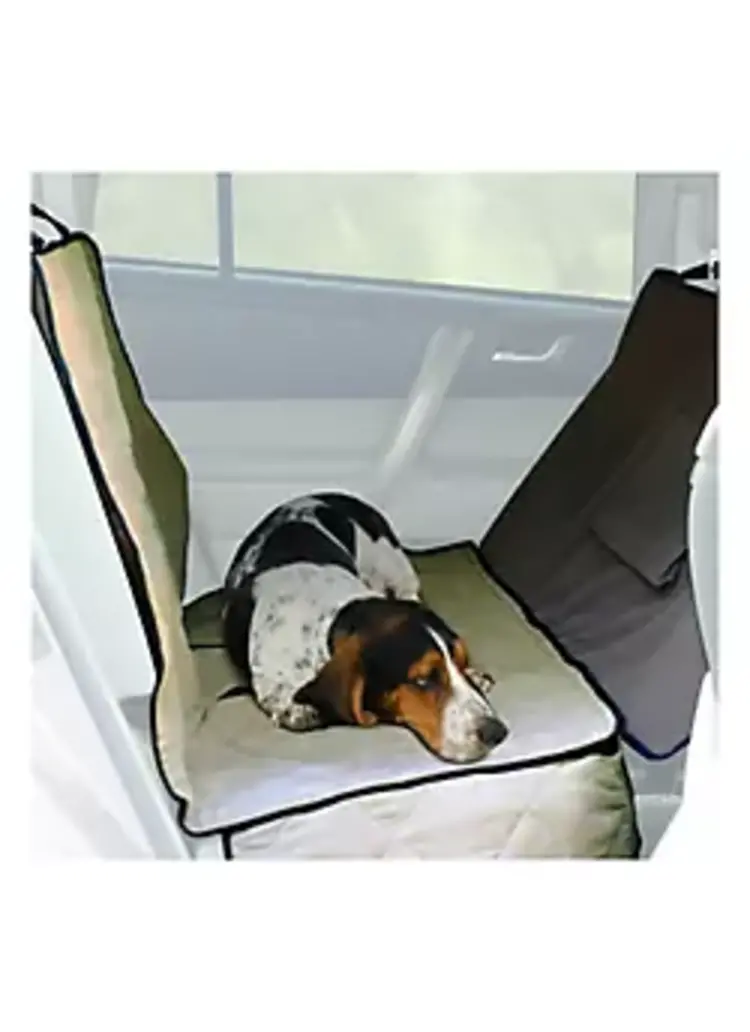 K & H Deluxe Car Seat Saver - Tan