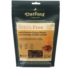 Darford Grain Free Cheddar Cheese Mini treats 340g/12oz.