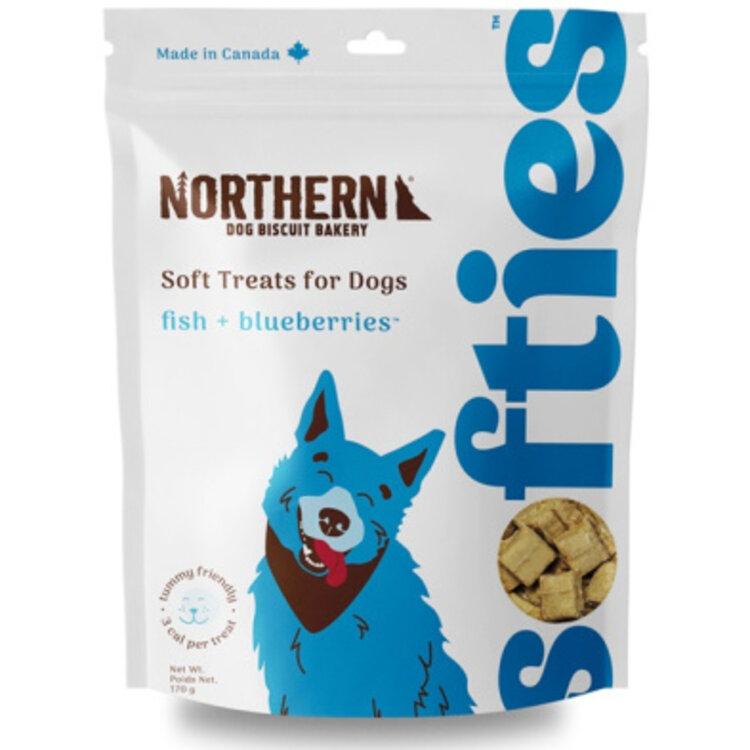 Northern Bakery - Soft Treats - fish and blueberries - 170g