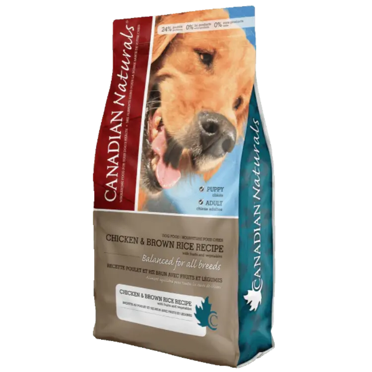 Canadian Naturals Chicken Brown Rice 11LB CANINE