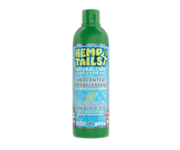 Hemp4Tails | Natural Unscented  | Hypoallergenic Shampoo | 500ml