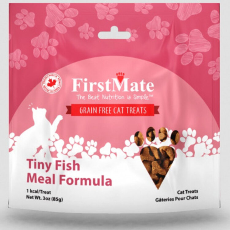 First Mate Tiny Fish cat treat 3 oz.