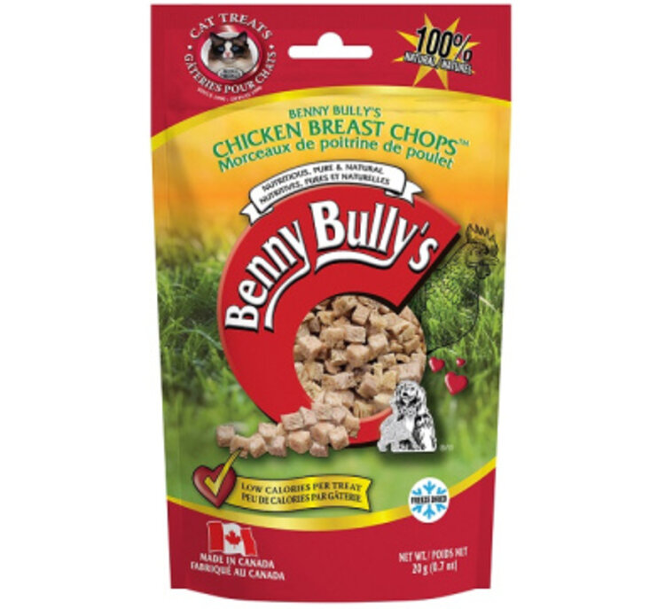 Benny Bully chicken breast cat treats - 20g