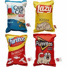 Fun Food Kitty Chips - assorted - 5 inch