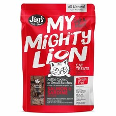 Jay's Jay's - My Mighty Lion - salmon - cat treats - 75 g