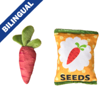 Spot vegetable garden cat toy 2 pc.