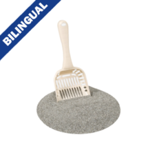 Petmate GIANT litter scoop - tan