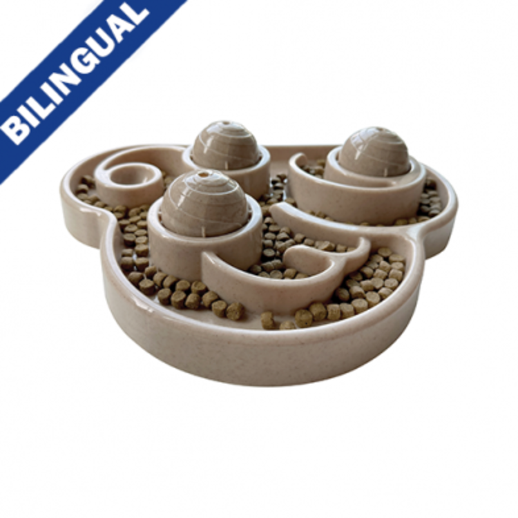 Foufit Interactive Slow Feeder - CLOUD