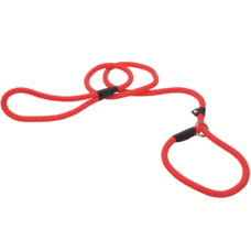 Slip Rope Leash 6' RED