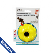 Foufit Mini Bumper Treat Ball