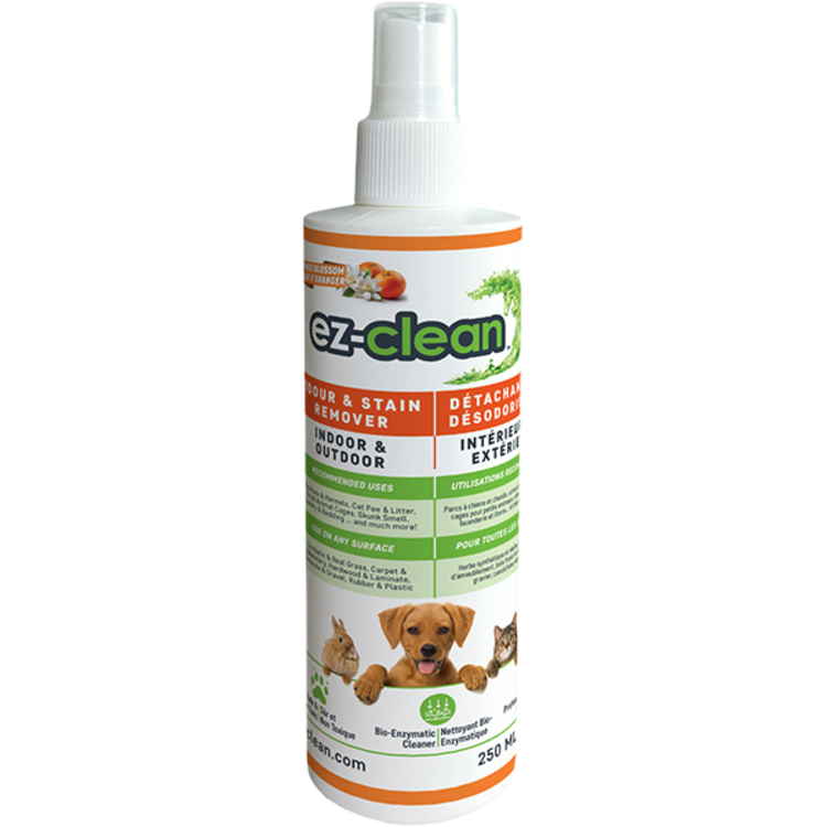 EZ Clean  Odour and Stain Remover Orange Blossom Spray - 250ml
