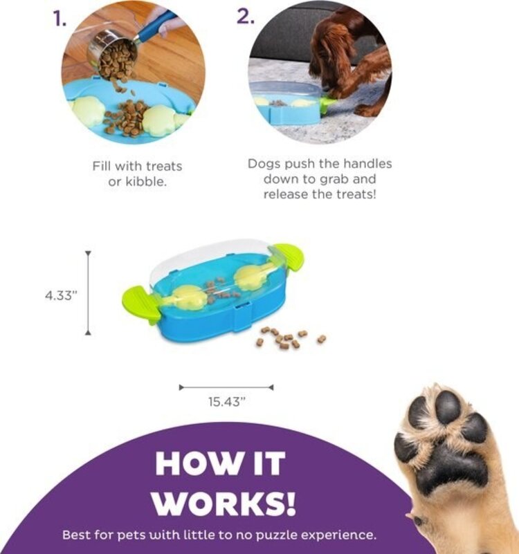 Outward Hound | Paw N'Play | Puzzle Enrichment Toy