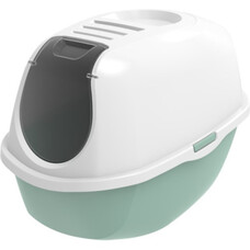 Moderna - hooded litter pan - sage green
