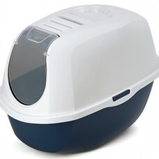 Moderna | Hooded litter box | Blueberry