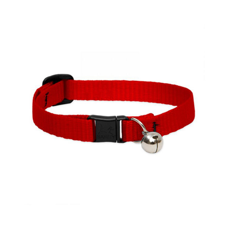 Lupine cat safety collar - red