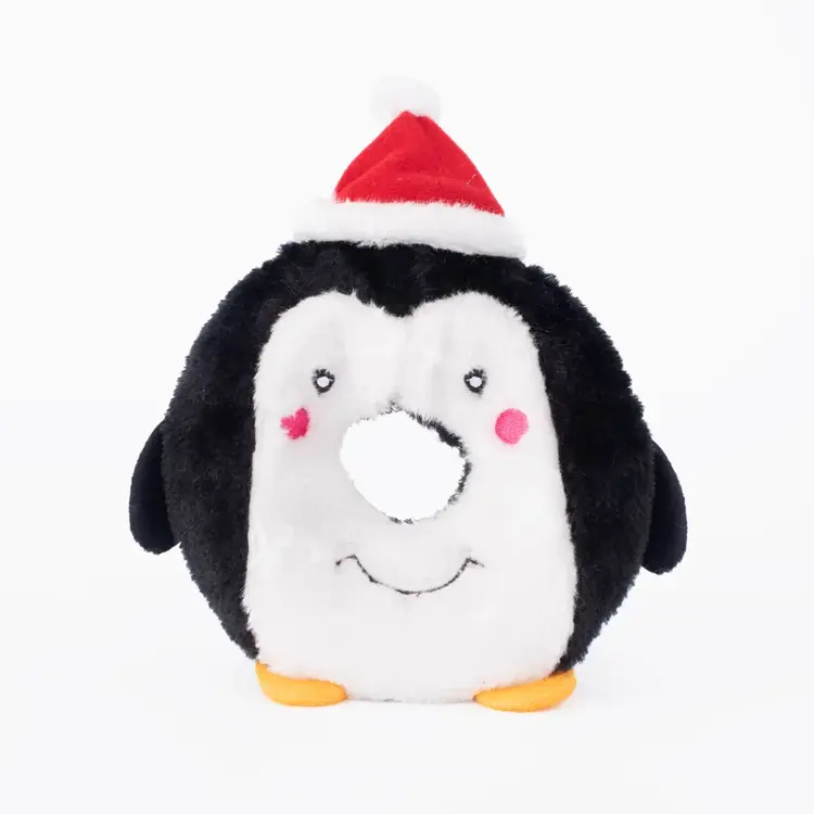 Zippy Paws Holiday donutz buddies - penguin