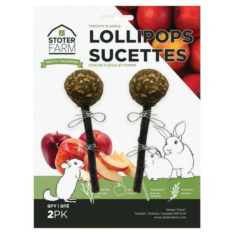 Stoter Farm - Lollipops Apple - 2pk.
