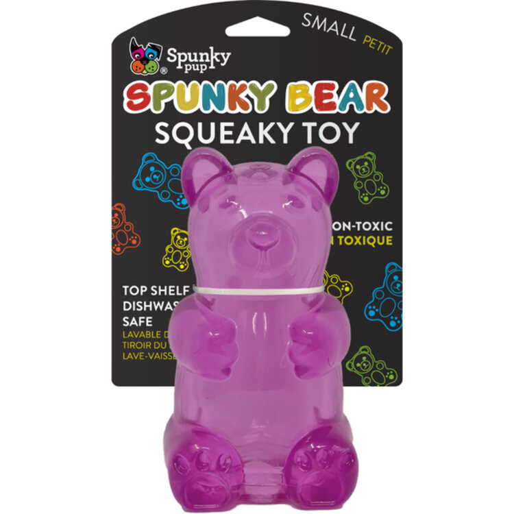 Spunky Pup  - Spunky bear squeaky SMALL